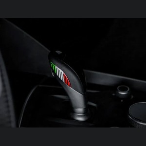 Alfa Romeo Giulia Gear Knob Side Trim - Carbon Fiber - Pre '20 models - Italian Theme